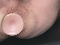 Anal, Dildo, Hjemmelavet, Onani, Ældre kvinde, Solo