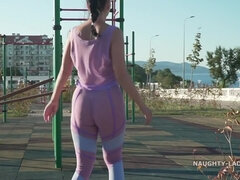 Babe, Velike joške, Nor, Erotično, Milf, V javnosti, Solo