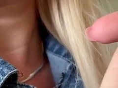 Amateur, Rubia, Fetiche, Gafas, Solo