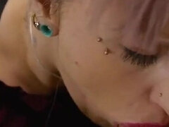 Минет, Сперма во рту, Пирсинг, Тату