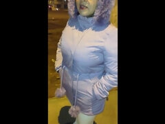 Mature Venezuelan Teacher Exposes Huge Ass in Public