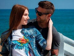 Stor kuk, Avsugning, Slick, Naturliga tuttar, Fitta, Mager, Tonåring, Tuttar