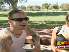 Velike joške, Blondinka, Hardcore, Spodnje perilo, Zrela, Milf, Tetovaže, Joške