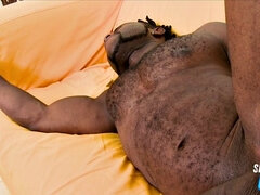 Nasty ebony assfucked at casting