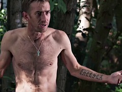 Facial loving slut cuntfucked in forest after giving head