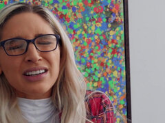 Anaal, Laarzen, Brillen, Kantoor, Panty, Kut duiken, Rok, Strak