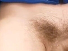 After My Traning Dexterxxl Play with My Hairy Dick and I Come Handsfree