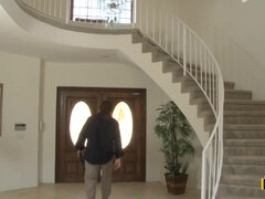 큰 음경, 금발의, 클래식, 깊은목구멍, 얼굴에, Hd, 젖꼭지, 젖가슴