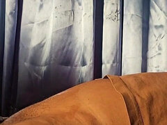 Amateur, Noire, Gode, Femelle, Masturbation, Solo