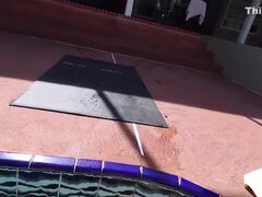 Risky Public Sex In Swimming Pool