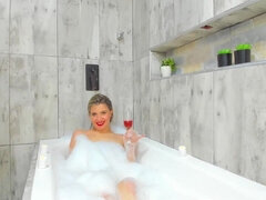 Amatőr, Hatalmas hátsó, Szőke, Női, Maszti, Szoknya, Egyedül, Web kamera