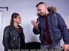 Kukk suging, Brunette, Utroskap, Pappa, Runke, Fitte, Barbert, Strømper