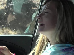 아마추어, 비키니, 핑거링, 여자친구, 오르가슴, 야외의, 셀카, 공개적인