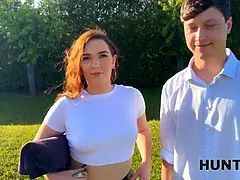 Vacker, Avsugning, Hanrej, Hd, Utomhus, Pov, Tonåring