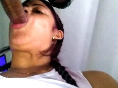 Amateur, Beso negro, Culo grande, Negro, Cornudo, Extremo, Dominacion femenina, Latina