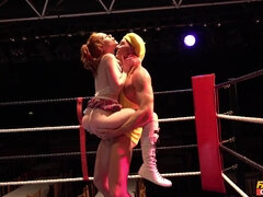 A young ginger in school uniform gets pouned hard by Marc Rose