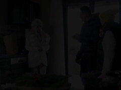 Jenny Mason and Lara De Santis and Nick Gill in Cabin Fever - StepMomLessons