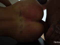 Wonderful Lady Blubbering during Ejaculation from Rock Hard Poking