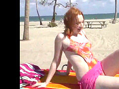 Analny, Obciąganie, Rudowłosa