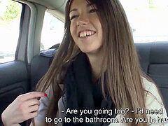 Stor kukk, Brunette, Tjekkisk, Utendørs