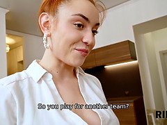 Kont, Pijpbeurt, 1 man 2 vrouwen, Groep, Hd, Roodharige vrouw, Anaal likken, Trio