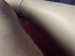 Sperma shot, Voeten fetish, Handbeurt, Nylonstof, Panty, Gezichtspunt, Vrouw