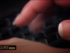 Culo, Tette grandi, Coppia, Capellona, Leccata, Masturbazione, Figa, Guardone