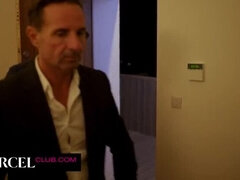 Bella, Bionda, Pompino, Hd, Trio uomo uomo donna, Calze, Terzetto, Tette