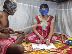 Preservatif, Grossier, Groupe, Hd, Indienne, De plein air, Étudiant, Professeur