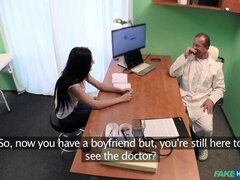 Pár, Doktor, Prstovanie, Sestrička, Kancelária, Pička, Uniforma, Voyeur