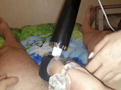 Ruined orgasm, adult toys, femdom