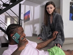 Maya Woulfe gets stretched out by black dick HARDCORE