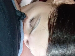 Slave Girl Student Takes Turns Licking Pussies of Two Mistress Teachers