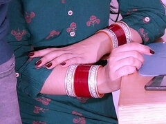 Desi Bhabhi Caught Cheating When She Was Clicking Nudes for Her Boyfriend