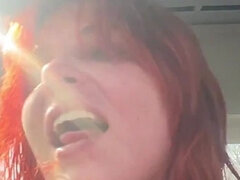 Licking Feet, Hard Face Slapping While Driving