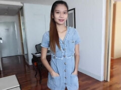 18 años, Asiático, Chica, Verga grande, Corrida, Filipina, Coño, Apretado