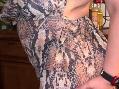 Amatéri, Americkej, Bbw, Veľké kozy, Bradavky, Sólo