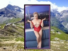 Bissexual, Loba, Pés, Saltos, Lingerie, Mãe gostosa, Meia calça, Spandex elastano