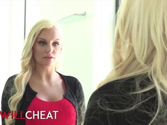 Grote mammen, Blond, Hd, Interraciaal, Natuurlijk, Natuurlijke tieten, Zuigen, Tieten likken