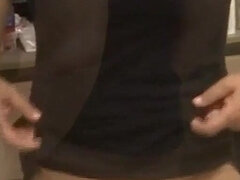 Strand, Stor røv, Første gang, Behåret, Latinsk, Lingerie, Ældre kvinde, Tabu