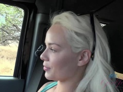 Strand, Blondin, Avsugning, Fötter, Fingering, Flickvän, Olja, Tatuering