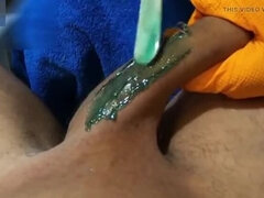 Grosser schwanz, Spermaladung, Handschuhe, Handjob, Hd, Orgasmus, Pov, Ehefrau