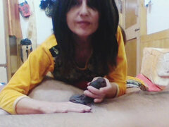 Leie, Blasen, Geile alte tussi, Paar, Indisch, Reif, Milf