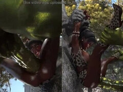 Tredimensionell, Snopp, Enorm kuk, Monster