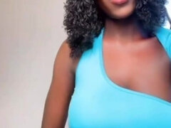 18, Afrykański, Amatorka, Duży tyłek, Czarny, Naturalne cycki, Delikatny, Solo