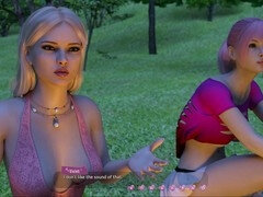 Busty mom enjoying spring break fun