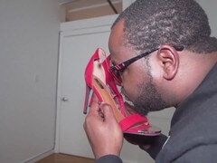 Amatorka, Związanie dyscyplina & dominacja uległość, Duży kutas, Czarny, Obciąganie, Brytyjski, Femdom, Bielizna