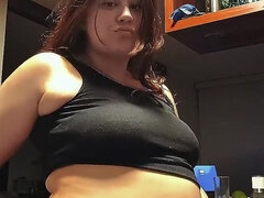18 años, Amateur, Gorda, Culo grande, Fetiche, Coño, Solo, Adolescente