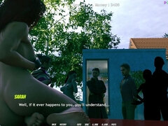 Lisa Total Investigation! by Dragofinder Studio - Group Sex at the End of the Party 15