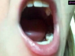 Upclose Inside My Mouth